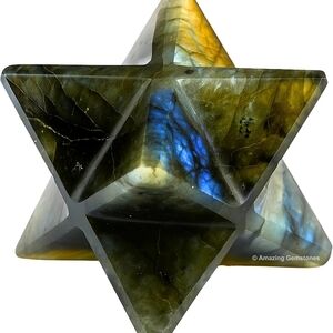 Labradorite Merkaba Star